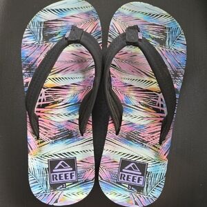 Reef Multicolor Palm Leaf Sandals